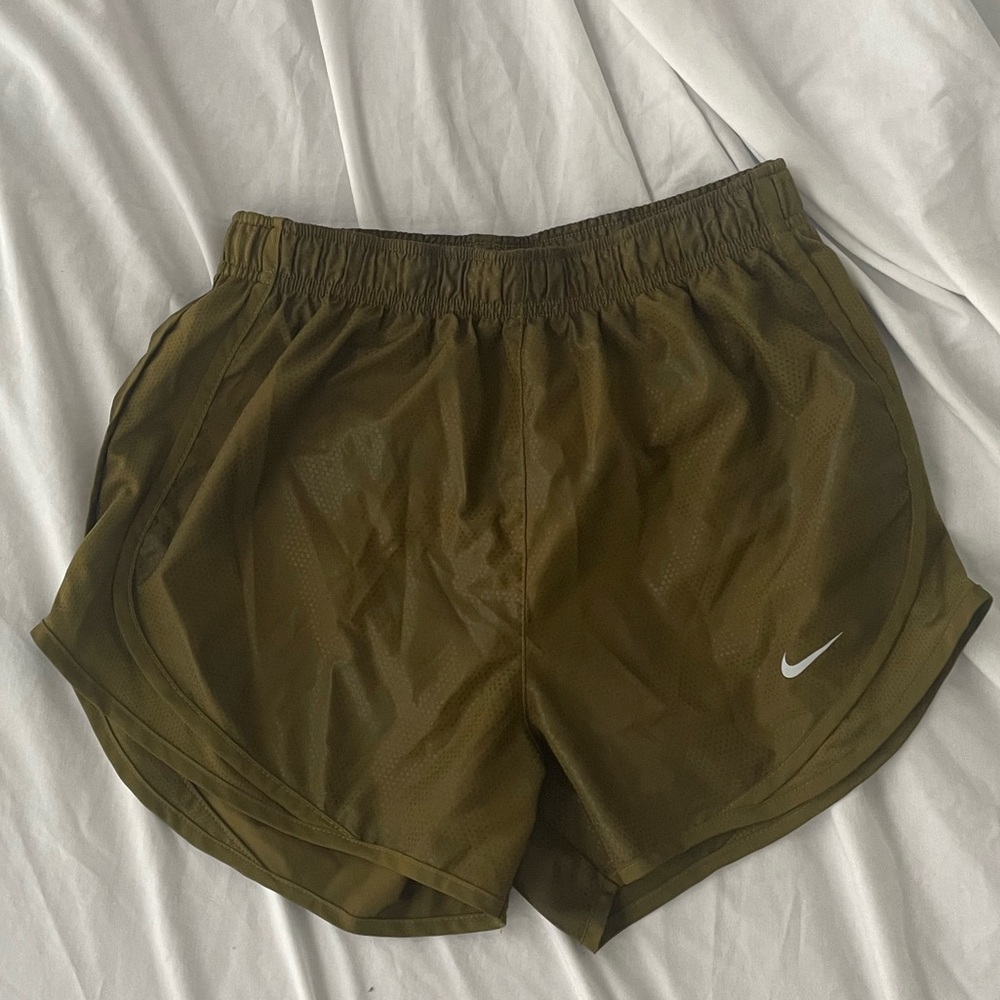 Nike Dri Fit Green Athletic Shorts